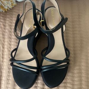 Cole Haan Black Elegant Sandals